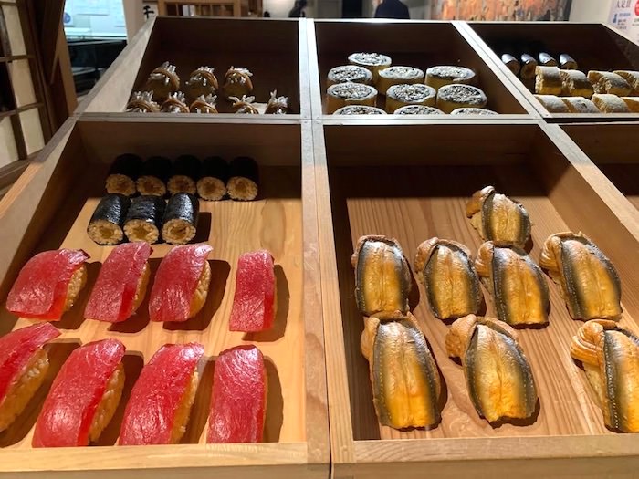 江戸時代の寿司を再現（江戸東京博物館）