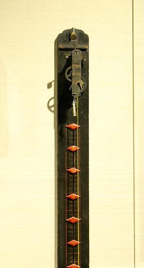 初期一挺天符尺時計（江戸時代）の拡大画像