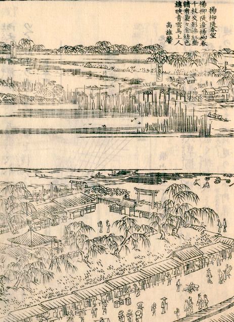 江戸時代の柳原堤