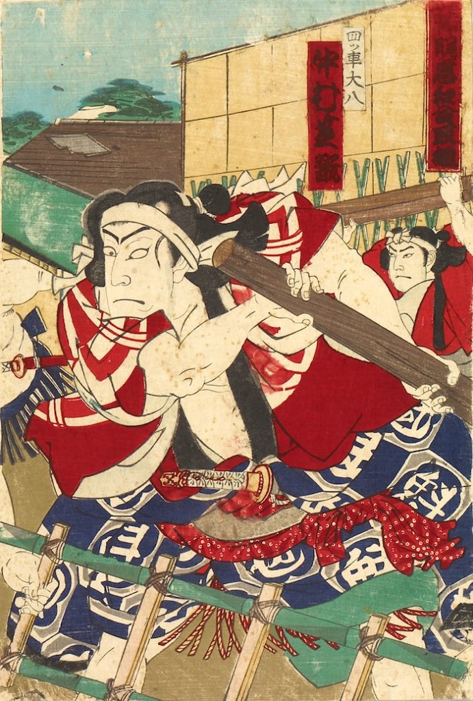 め組の喧嘩（拡大画像）