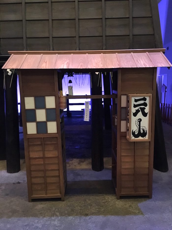 江戸時代の二八蕎麦の屋台（深川江戸資料館 再現）の拡大画像