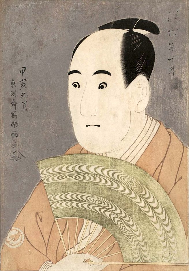 『三世沢村宗十郎の大岸蔵人』（東洲斎写楽 画）の拡大画像