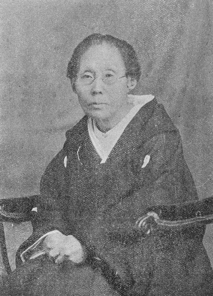 山田久米子さんの写真。「助産婦」という職業の確立に邁進した（明治時代 撮影）の拡大画像