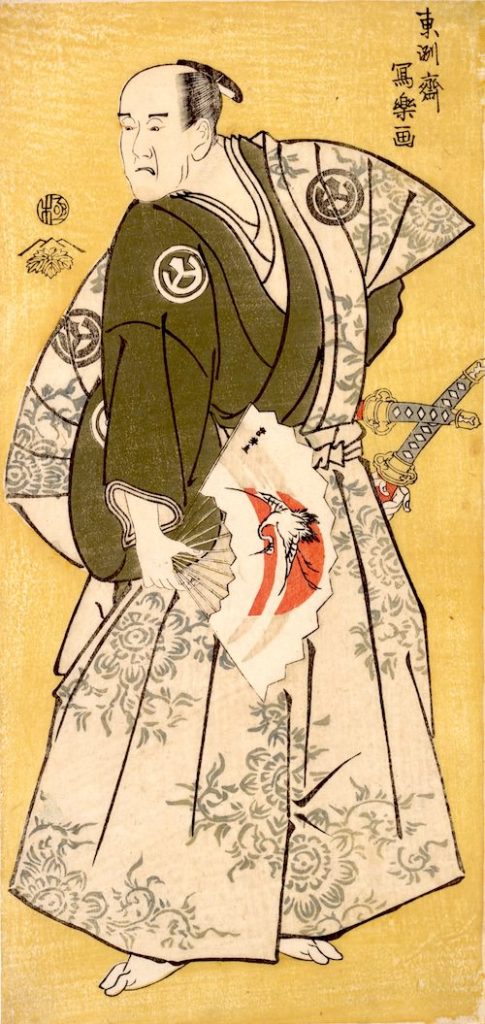山科四郎十郎（やましなしろうじゅうろう）の名護屋三左衛門（東洲斎写楽 画）