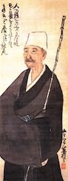 松尾芭蕉の肖像画 (作・与謝蕪村)