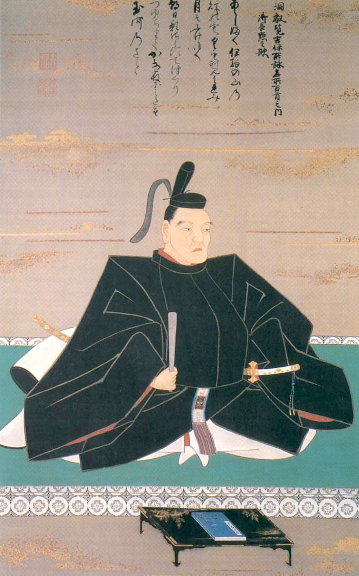 柳沢吉保の肖像画（狩野常信 画、一蓮寺所蔵）