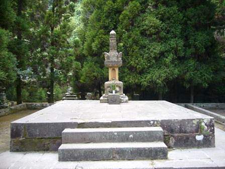 竹姫の墓（福昌寺、鹿児島県薩摩川内市）