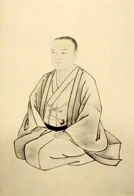 前野良沢の肖像画（『医家先哲肖像集』より、藤浪剛一。1936年）